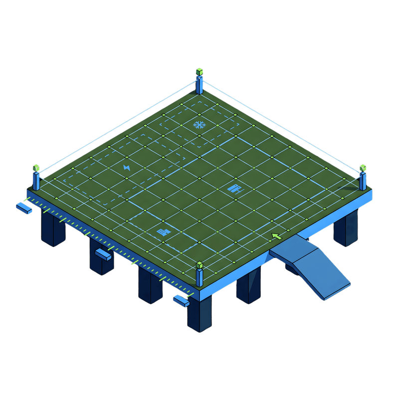 Greenfield site design and planning