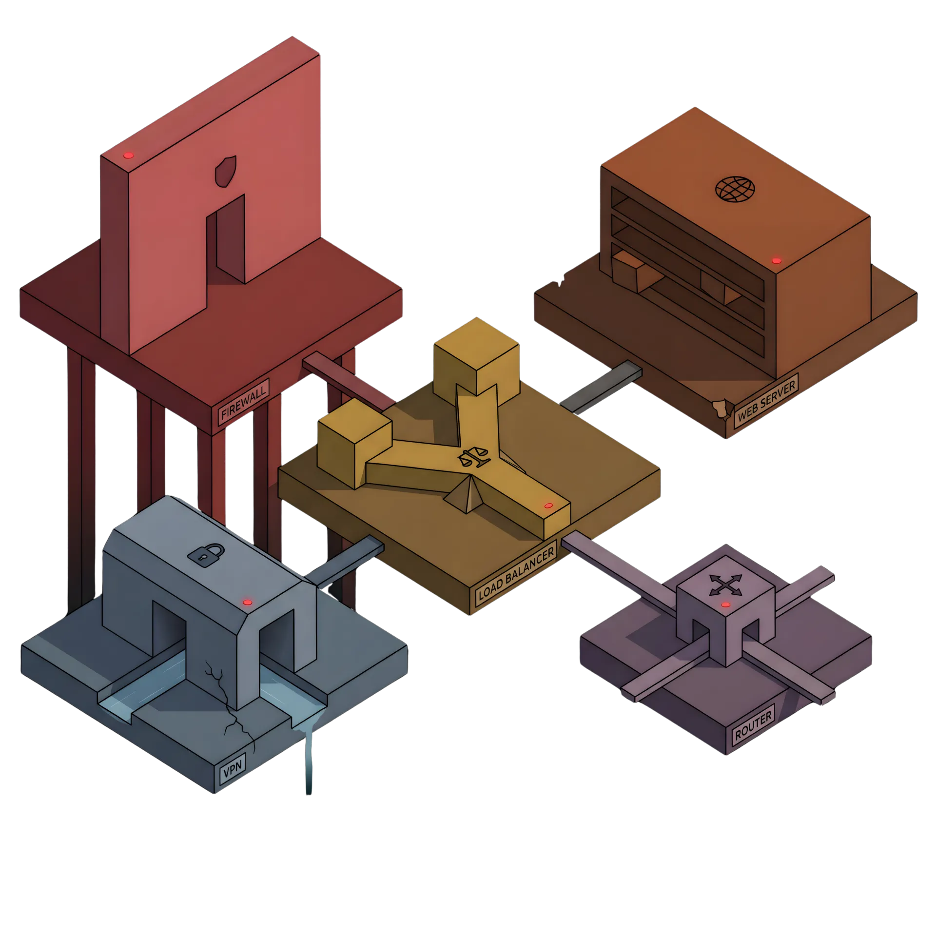 Conventional multi-vendor stack